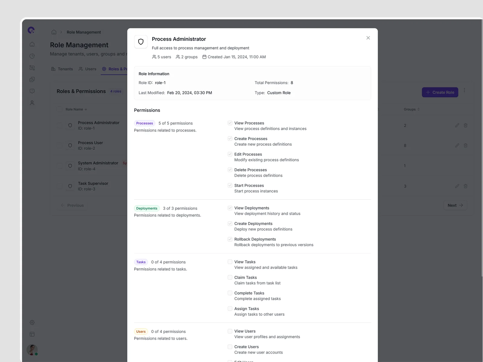 Camunda Identity & Access Management