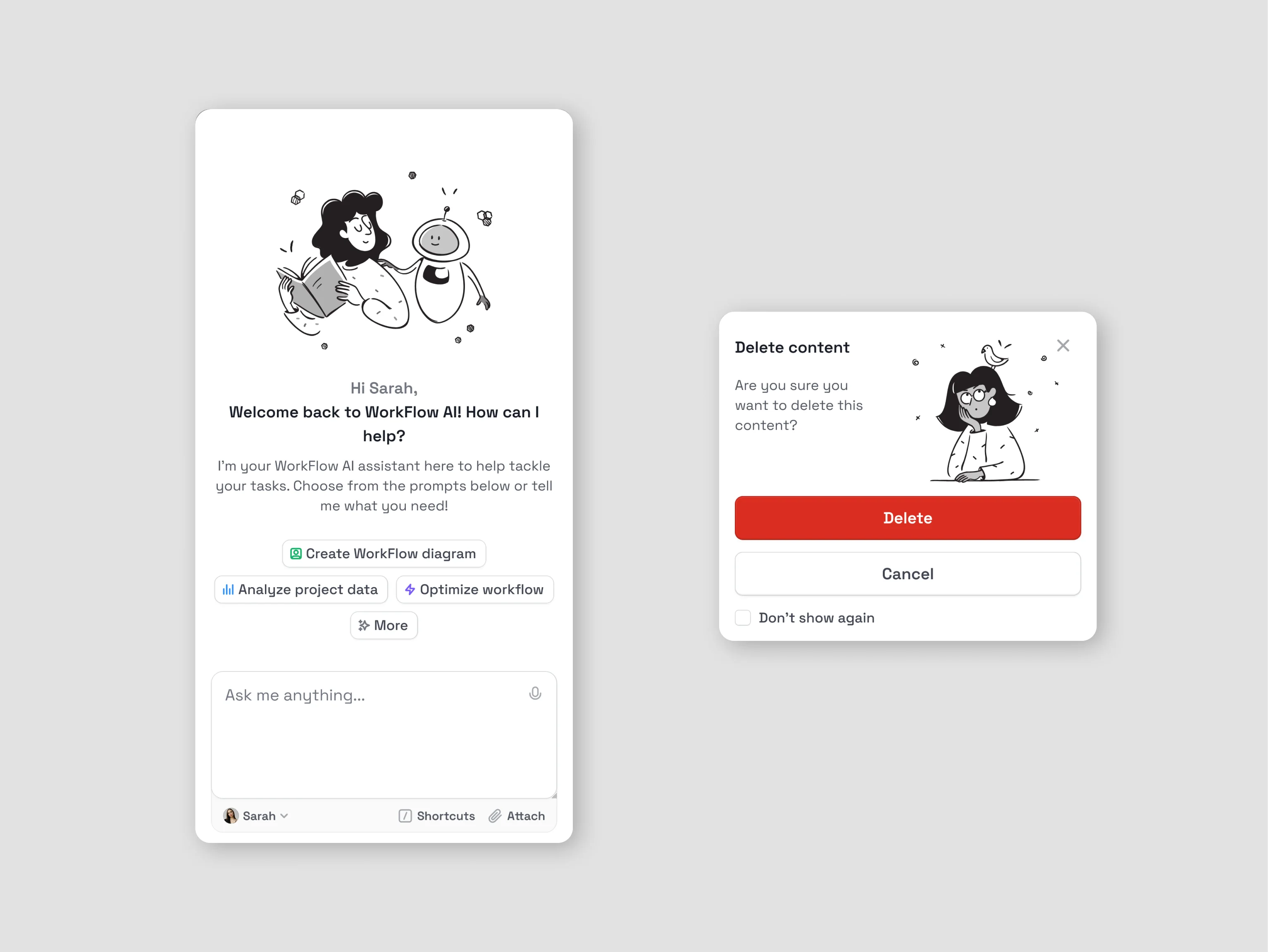 Bonus Modal Components
