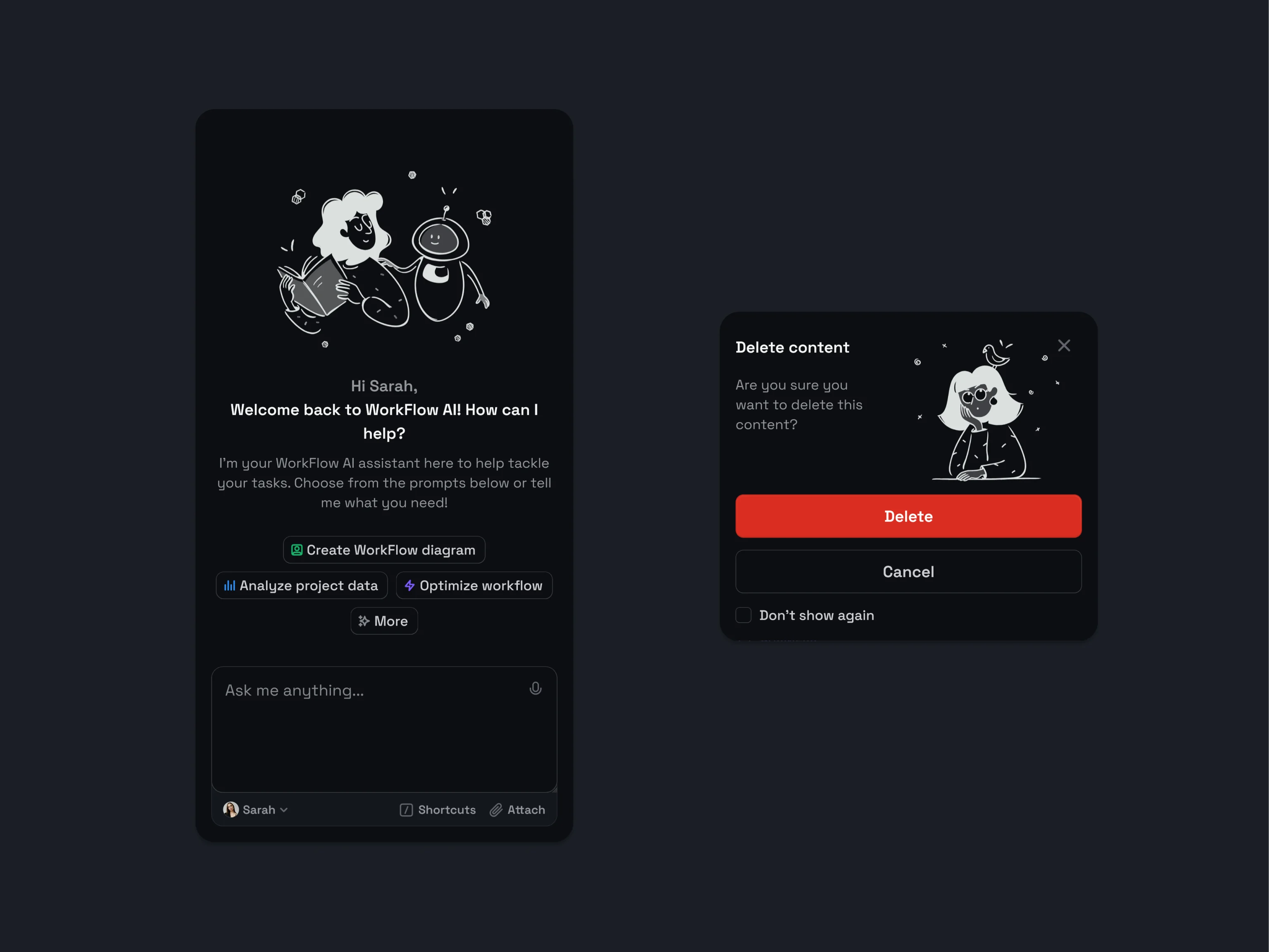 Bonus Modal Components