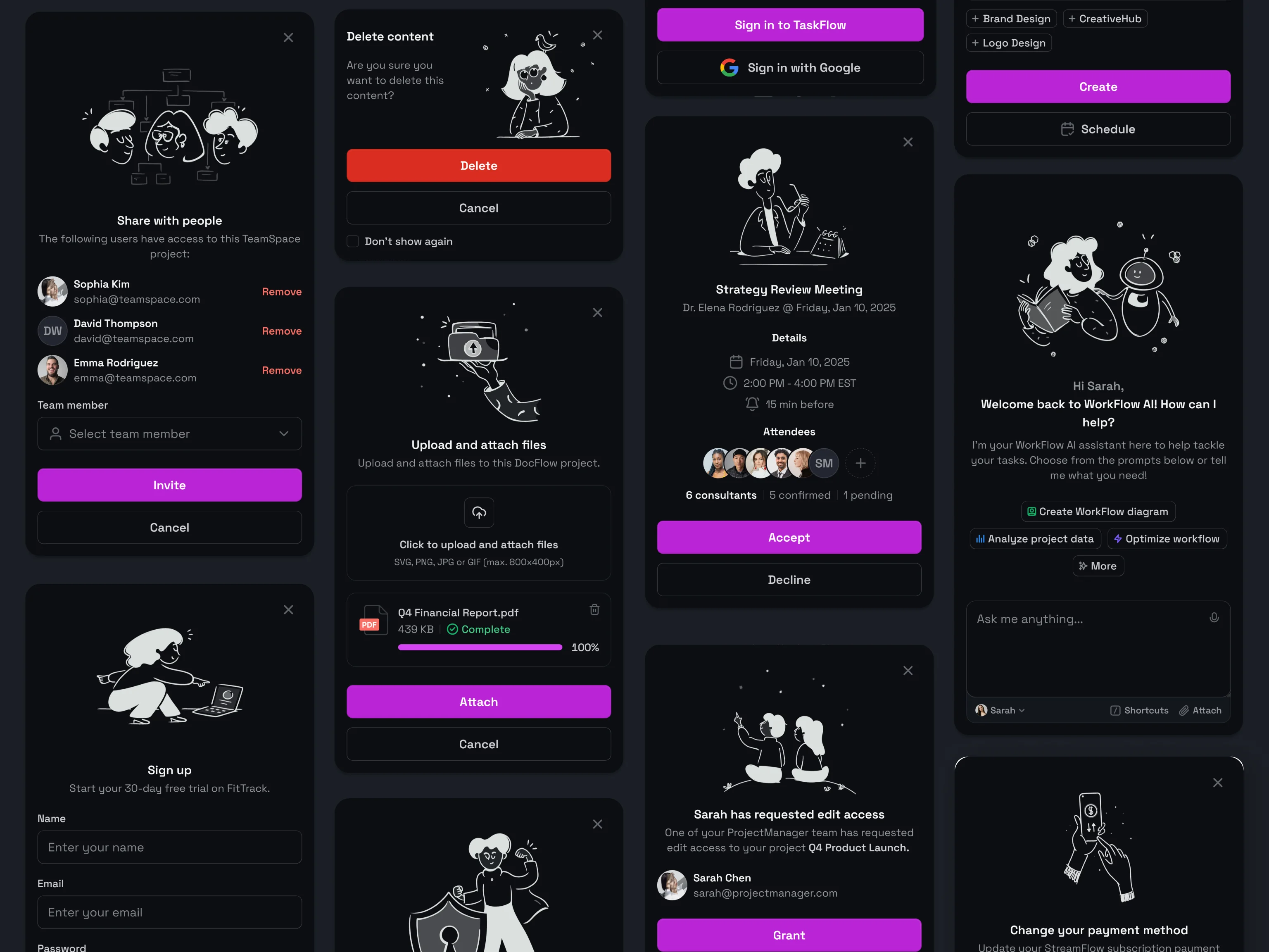 Modal Components